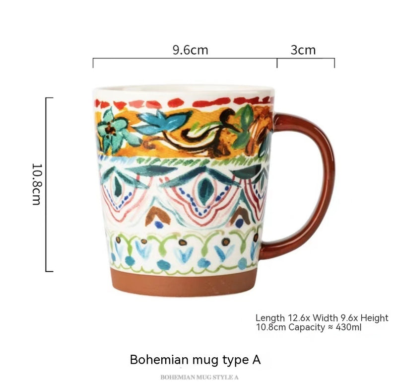 hand-painted graffiti ceramic mug, view 5 - MRSLM