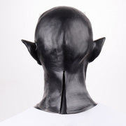 Halloween horn demon latex mask headgear, view 2 - MRSLM