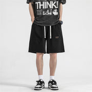 Retro workwear embroidered pocket shorts - MRSLM