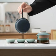 Zen teapot and tea cup set, view 10 - MRSLM