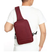 Men's chest sling bag, view 7 - MRSLM