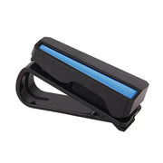 car sun visor sunglass and card clip, view 3 - MRSLM