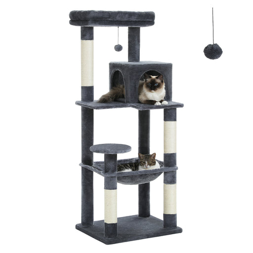 multi-level cat tree tower, view 5 - MRSLM