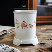 ceramic chopstick storage holder, view 6 - MRSLM