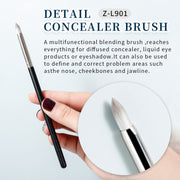 angled liquid foundation brush, view 9 - MRSLM