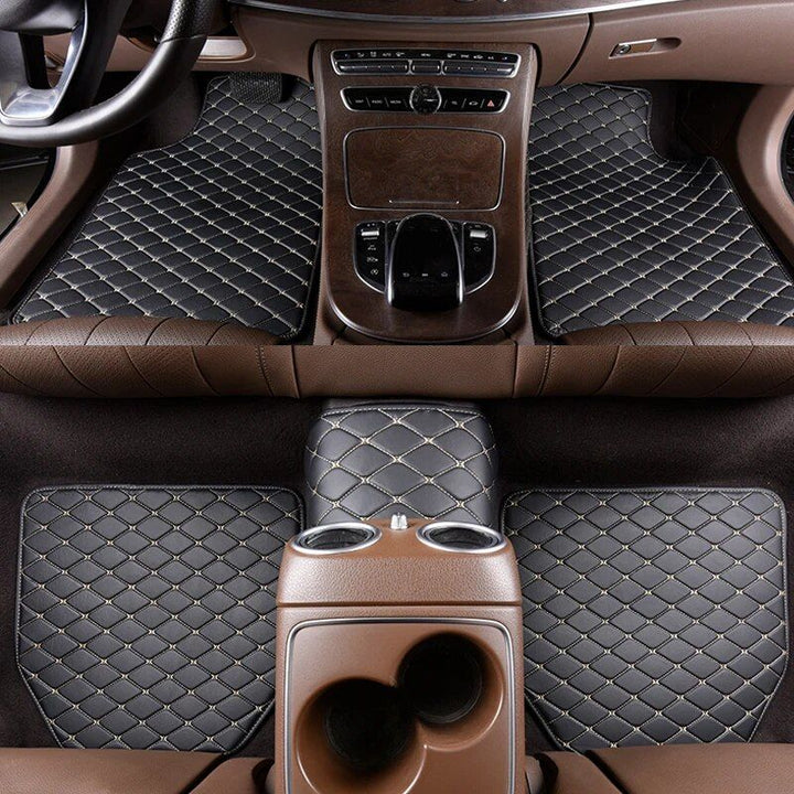 Universal PU Leather Car Floor Mats