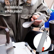 ultralight titanium spork, view 10 - MRSLM