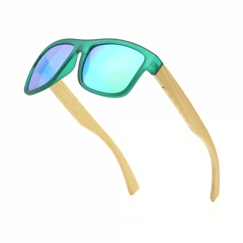 men's bamboo sea gradient sunglasses, view 3 - MRSLM