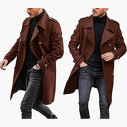 men's wool-look winter coat, view 8 - MRSLM
