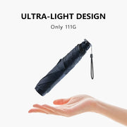 ultra-light folding travel umbrella, view 9 - MRSLM