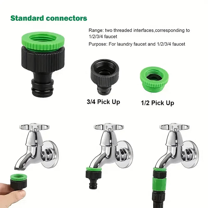 expandable car wash and garden hose, view 7 - MRSLM