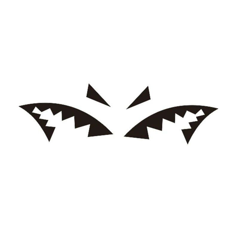 shark mouth car decal, view 4 - MRSLM