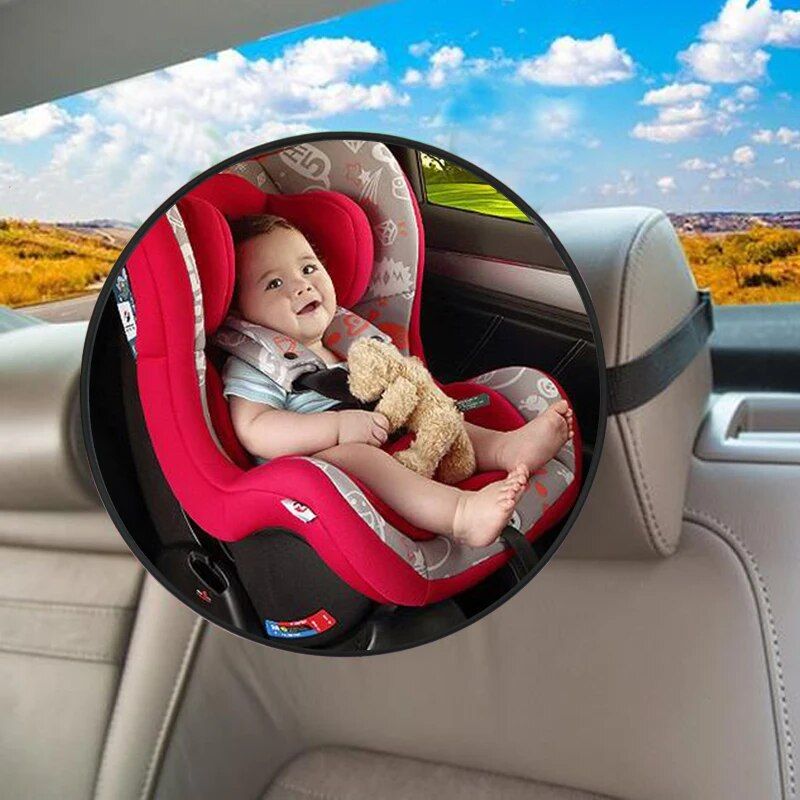 17x17cm Baby Car Mirror - Safety View Back Seat Mirror