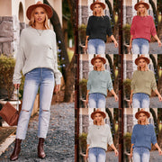 women's batwing sleeve turtleneck sweater - MRSLM