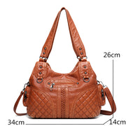 PU leather crossbody bag for women, view 9 - MRSLM