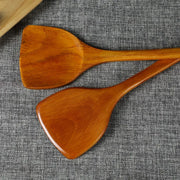 bamboo wood spatula, view 4 - MRSLM