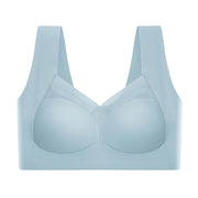 Seamless plus size sports bra, view 5 - MRSLM
