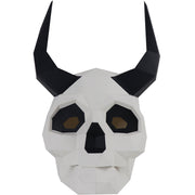 diy paper skull mask, view 2 - MRSLM