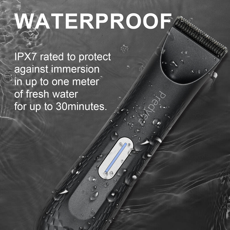waterproof men's body groomer, view 4 - MRSLM