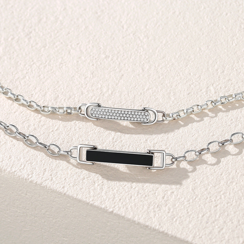 925 silver couple bracelets, view 6 - MRSLM