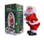 Dancing musical Santa figure, view 2 - MRSLM