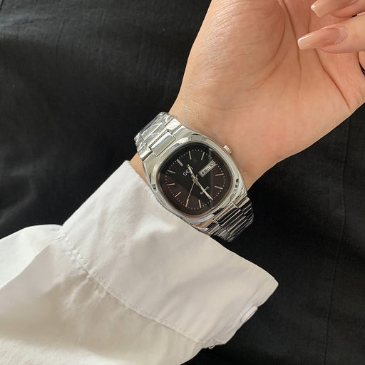 women's square steel watch - MRSLM
