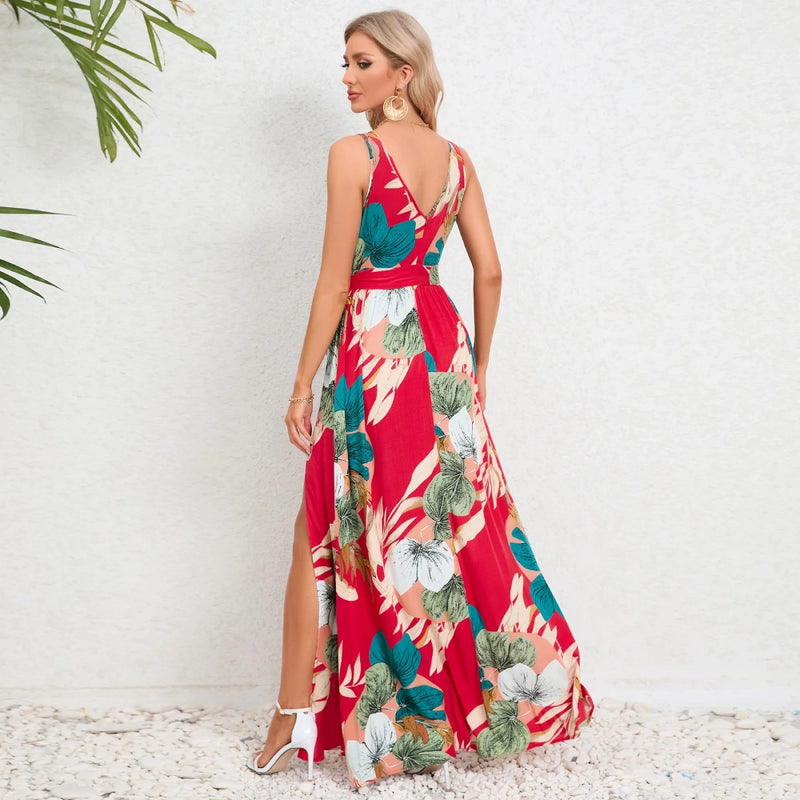 Paisley maxi dress, view 7 - MRSLM