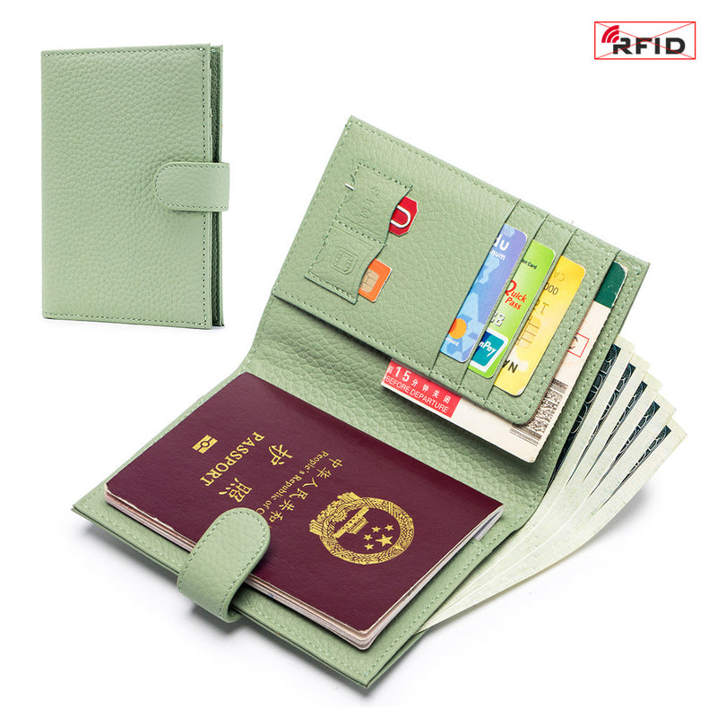 leather passport wallet, view 15 - MRSLM
