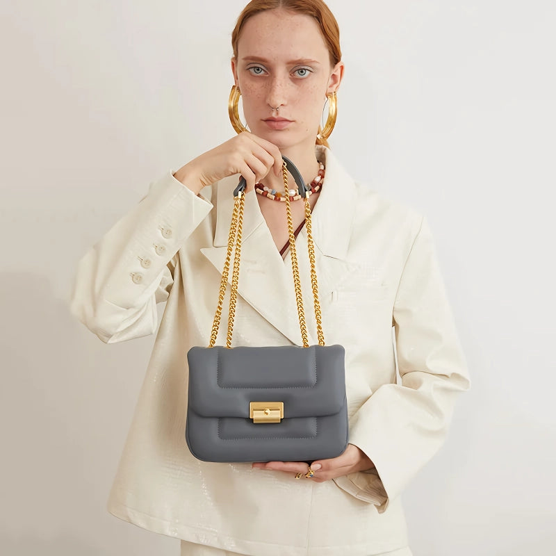 chain shoulder bag, view 3 - MRSLM