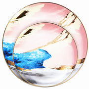 colorful cloud ceramic dinnerware set with gold inlay, view 10 - MRSLM
