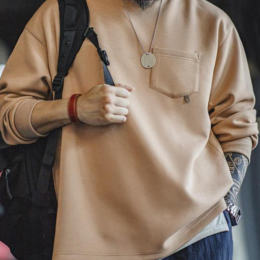 men's 3D letter print sweater - MRSLM