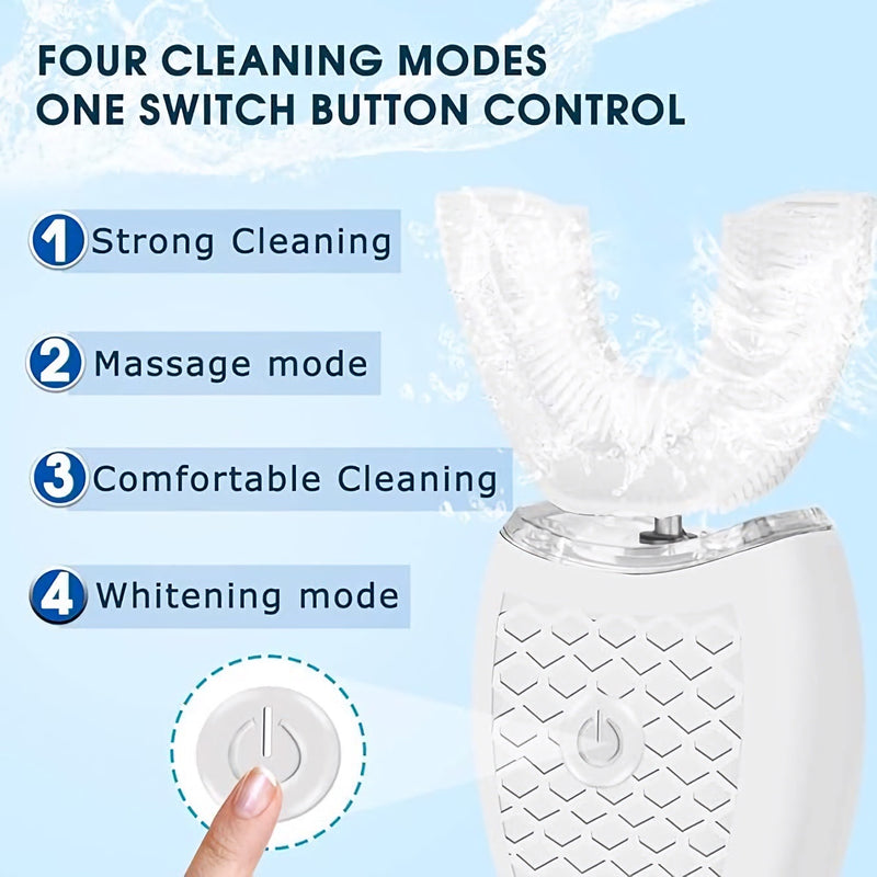 U-shaped electric toothbrush, view 7 - MRSLM
