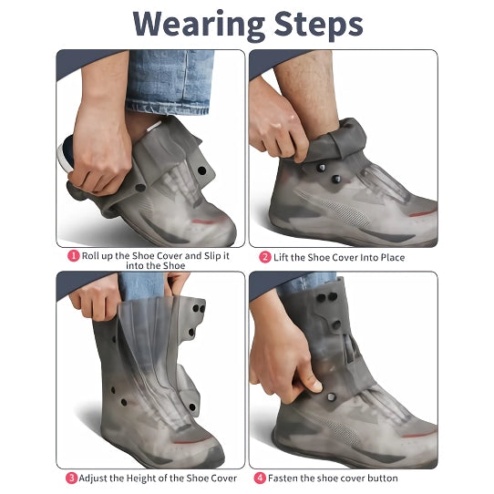 Waterproof silicone shoe covers, view 28 - MRSLM