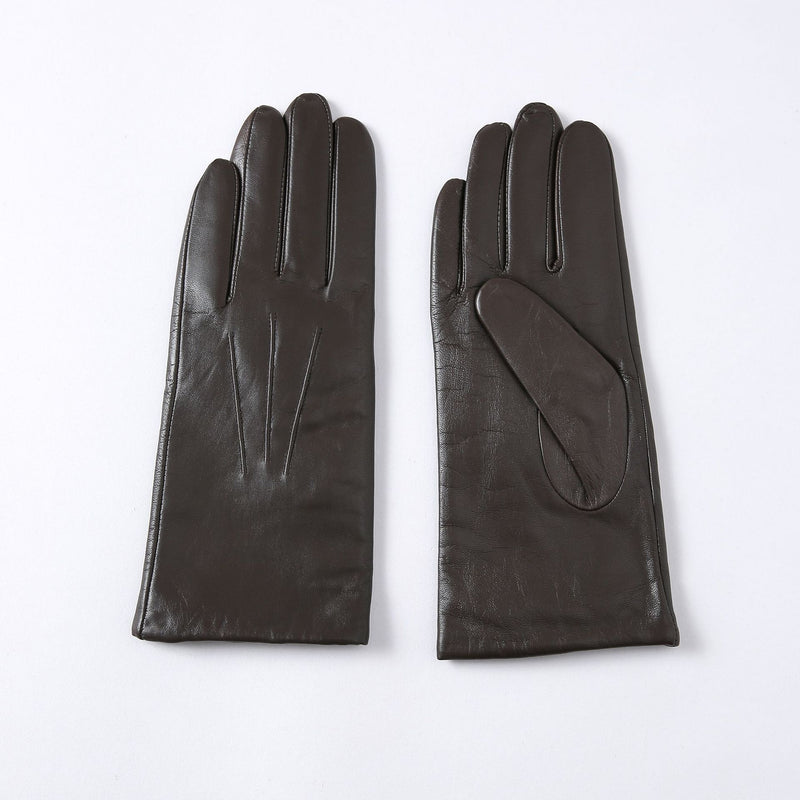 women's goat leather touch screen gloves, view 9 - MRSLM