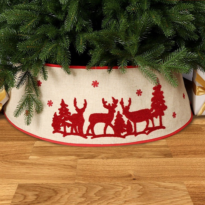 Christmas elk tree skirt - MRSLM