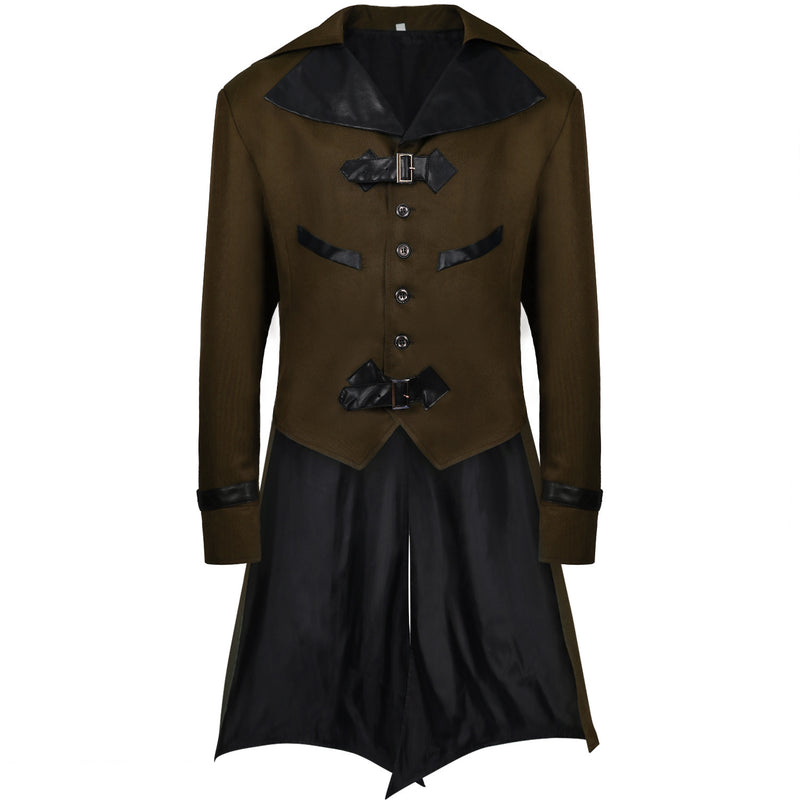 dovetail punk gothic coat, view 2 - MRSLM