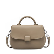 leather crossbody saddle bag, view 4 - MRSLM