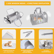 dog cat carrier, view 8 - MRSLM