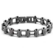 men's titanium steel bicycle chain bracelet, view 8 - MRSLM