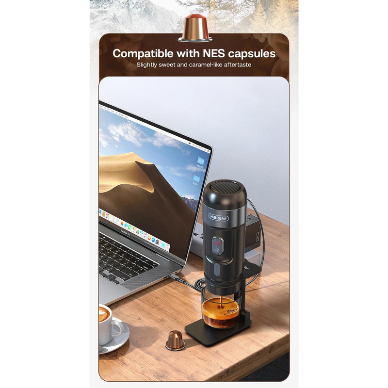Portable espresso coffee maker, view 8 - MRSLM