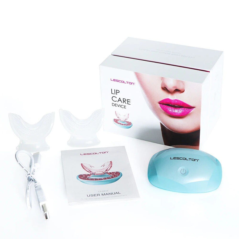 rechargeable LED lip plumper device, view 2 - MRSLM
