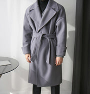 Men's thickened lapel coat - MRSLM