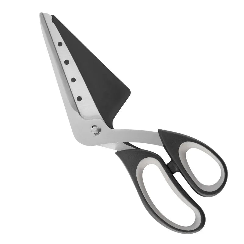 2-in-1 pizza scissors with detachable shovel, view 8 - MRSLM