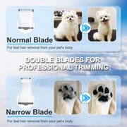 cordless dog clippers grooming kit, view 6 - MRSLM