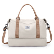 women's weekender bag with shoe compartment, view 3 - MRSLM