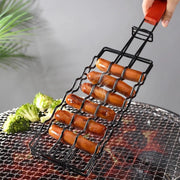 stainless steel BBQ hot dog grill basket - MRSLM