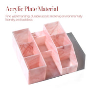 multifunctional acrylic eyelash tool storage box, view 2 - MRSLM