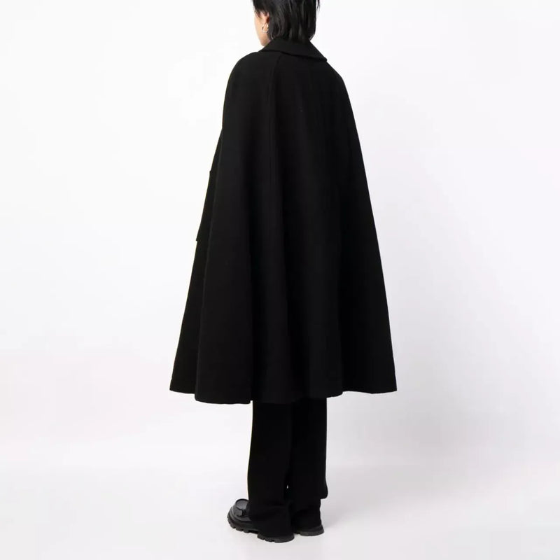 elegant cape style shawl overcoat, view 4 - MRSLM