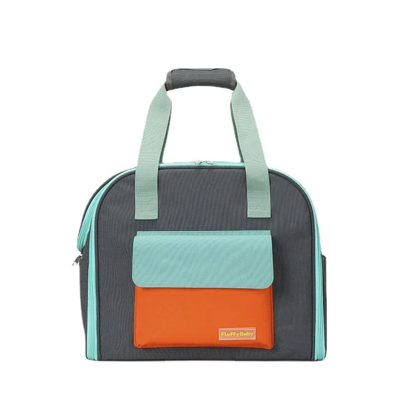 pet backpack and tent carrier, view 2 - MRSLM