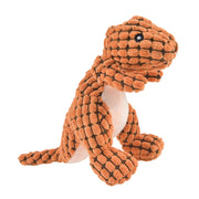 plush dinosaur pet toy, view 4 - MRSLM